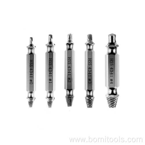 well broken screw extractor Drill Bits set